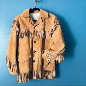 70’s Western Suede Fringe Jacket.